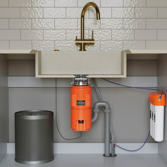 Горловина для измельчителя Omoikiri NA-03 IN 4956715, нержавеющая сталь - фото 2