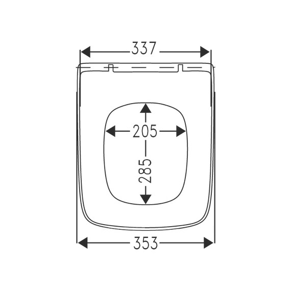 Сиденье с крышкой для унитаза Roca The Gap Slim микролифт 801472001 - фото 8