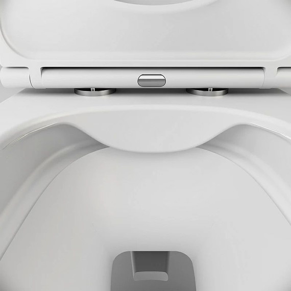 Унитаз подвесной безободковый Am.Pm Func C8F1700MWSC с крышкой микролифт - фото 8