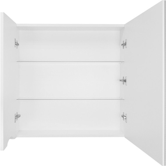 Зеркало-шкаф Loranto Santorini 80 см CS00086971 L, белый глянцевый - фото 5