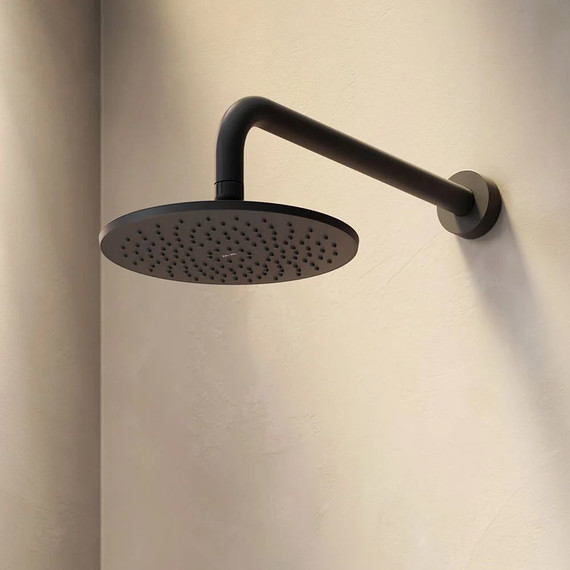 Верхний душ Am.Pm Gem 220х220 мм F0590022, чёрный - фото 3