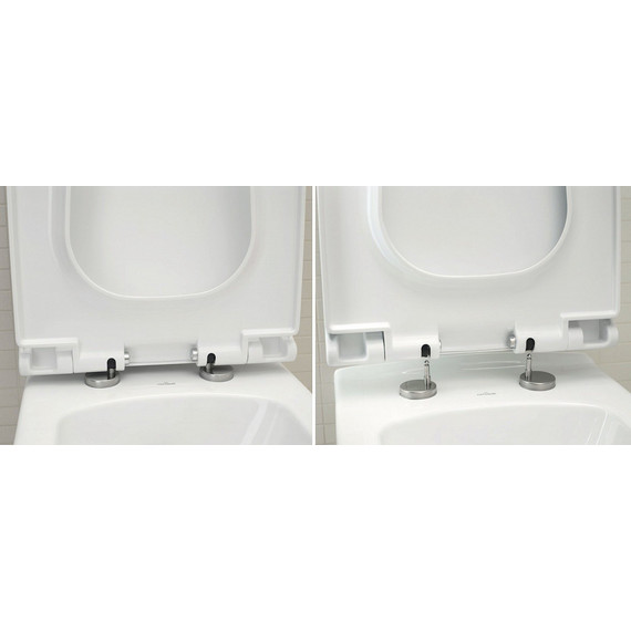 Унитаз подвесной Cersanit CITY NEW CLEAN ON с крышкой дюропласт - фото 7