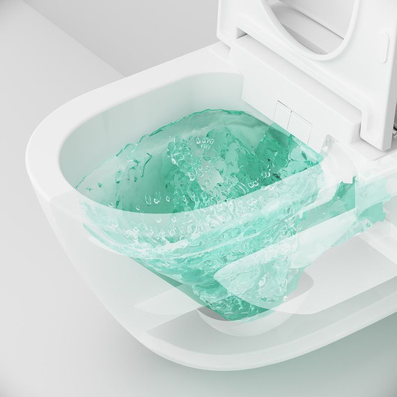 Унитаз-биде подвесной безободковый Am.Pm Sensation CCC301700SC с электронной крышкой - фото 8