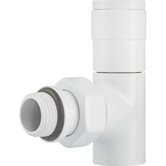 Вентиль для радиатора угловой Royal Thermo Piano 1/2" RTE 56.0012, белый - фото 4