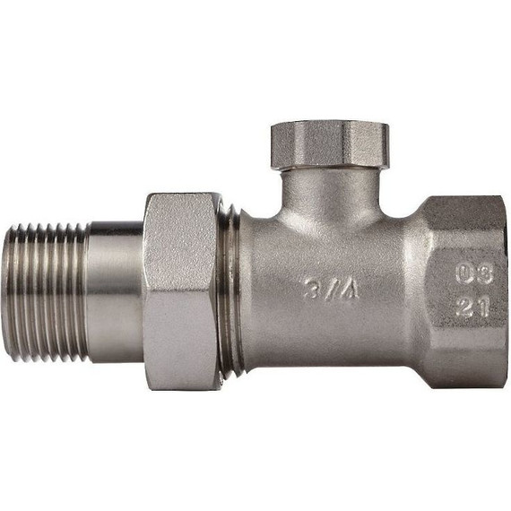 Вентиль для радиатора прямой Royal Thermo Piano 3/4" RTO 50.010 - фото 3