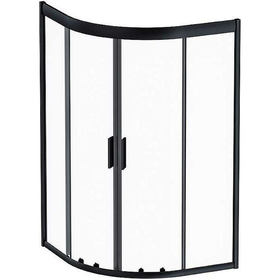 Душевое ограждение Am.Pm Gem 90х90 см W90G-401A090BT, чёрный/прозрачное - фото 2