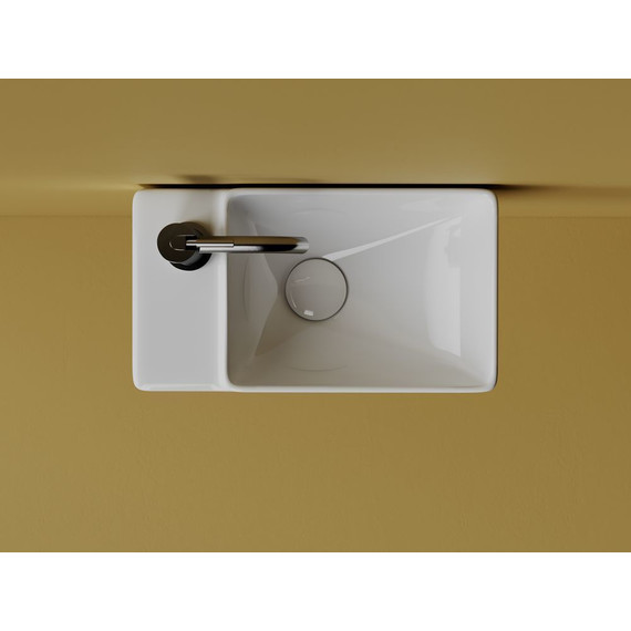 Раковина подвесная Ceramicanova Element 40 см L CN5046 - фото 4