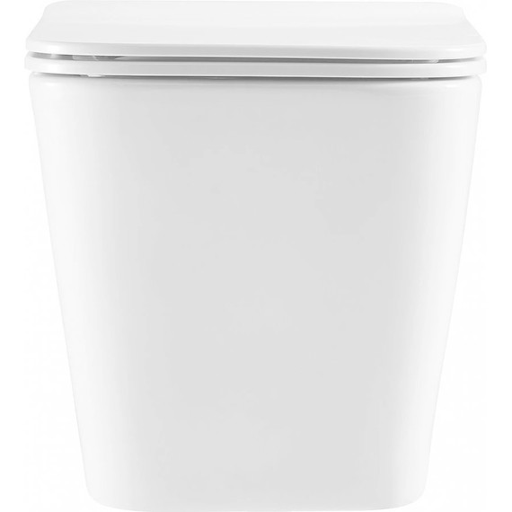 Инсталляция с подвесным унитазом комплект: Loranto 4501 с подвесным безободковым унитазом Azario Teramo AZ-0052-UQ сиденье микролифт (Система смыва торнадо) - фото 6