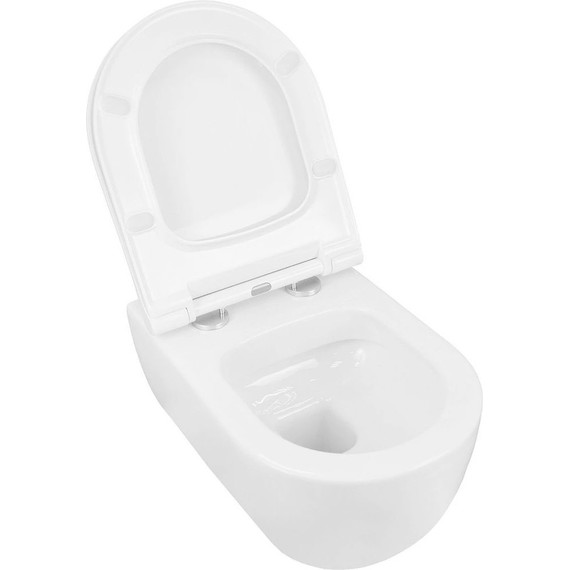 Инсталляция с подвесным унитазом комплект: Ideal Standard Prosys Frame 120 M R020467 с подвесным безободковым унитазом Azario Ferio 87565 сиденье микролифт, крепление - фото 6