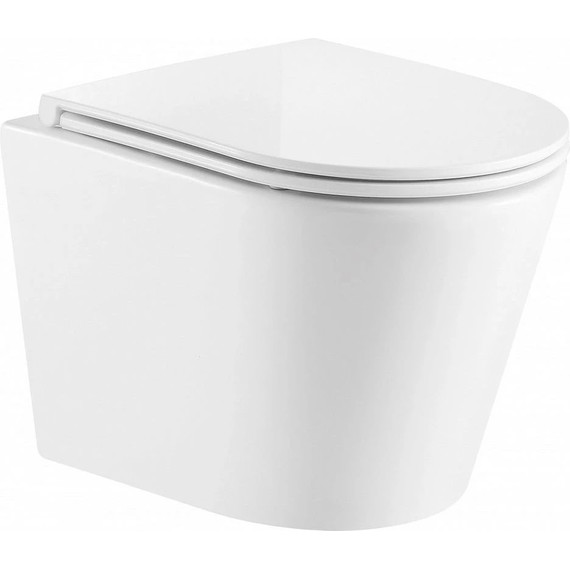 Инсталляция с подвесным унитазом комплект: Ideal Standard Prosys Frame 120 M R020467 с подвесным безободковым унитазом Azario Fonti AZ-402W сиденье микролифт, крепление - фото 4