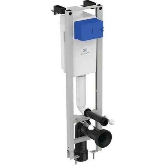 Инсталляция с подвесным унитазом комплект: Ideal Standard Prosys Eco Frame M E233267 с подвесным унитазом Azario Stella AZ-VT005+AZ-VT005sc сиденье микролифт, крепление - фото 2