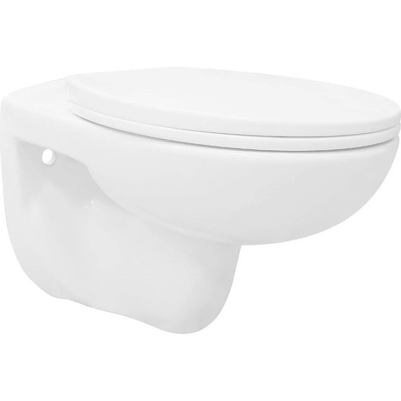 Инсталляция с подвесным унитазом комплект: Ideal Standard Prosys Eco Frame M E233267 с подвесным безободковым унитазом Loranto Fredo CS-WH8005 сиденье микролифт, крепление - фото 3