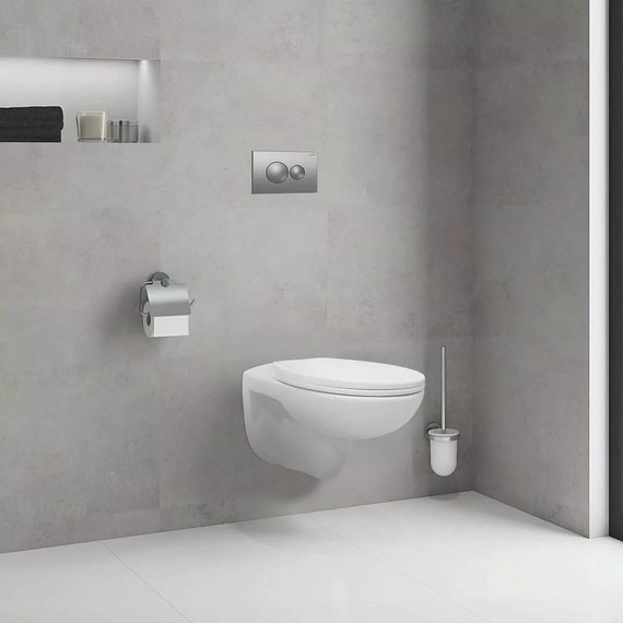 Инсталляция с подвесным унитазом комплект: Ideal Standard Prosys Eco Frame M E233267 с подвесным безободковым унитазом Loranto Fredo CS-WH8005 сиденье микролифт, крепление - фото 12