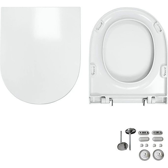 Унитаз подвесной Sanita Luxe Best WC.WH/Best/DM/WHT.G/S1 с крышкой микролифт - фото 6