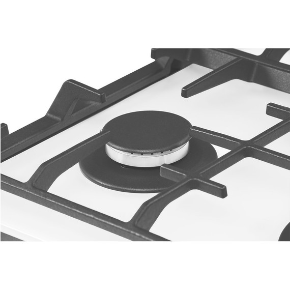 Газовая варочная поверхность NordFrost HM 6044 W (белое стекло) - фото 5