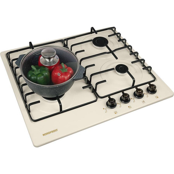 Газовая варочная поверхность NordFrost HS 6040 YR - фото 3