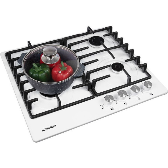 Газовая варочная поверхность NordFrost HS 6041 W - фото 5