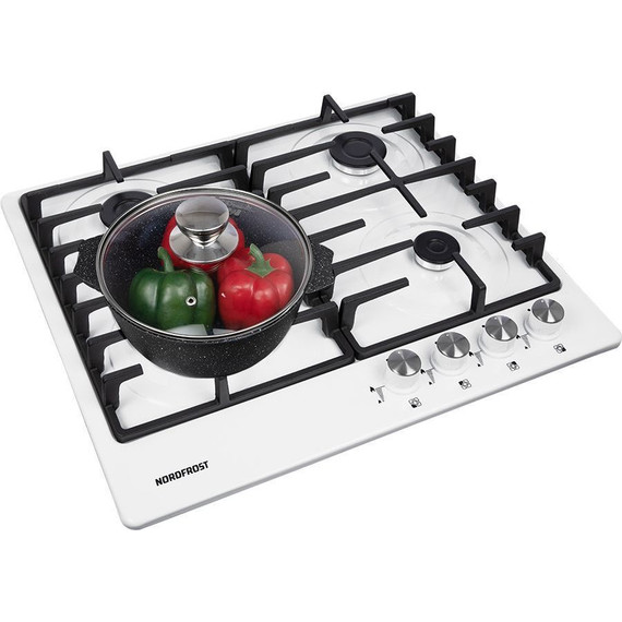 Газовая варочная поверхность NordFrost HS 6043 W - фото 4