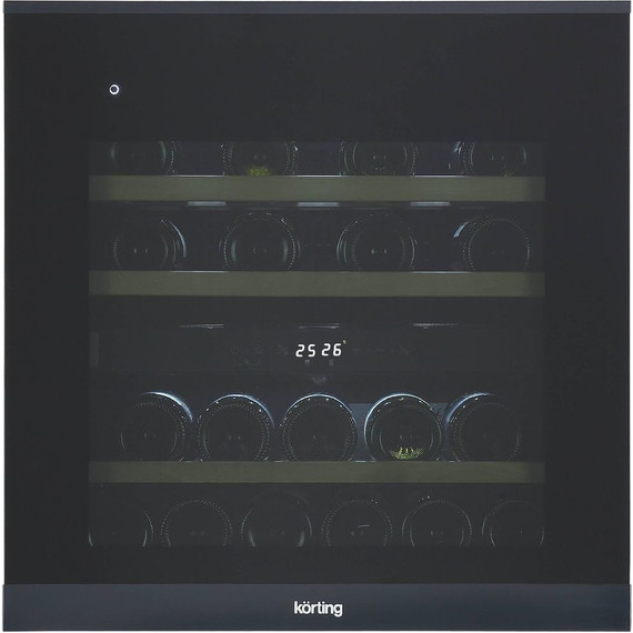 Встраиваемый винный шкаф Korting KFW 604 DB GXN - фото 2