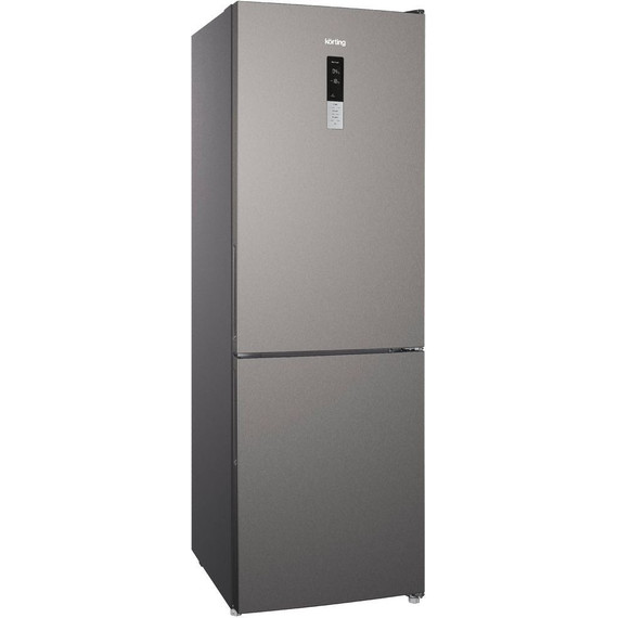 Двухкамерный холодильник Korting KNFC 61869 X - фото 2