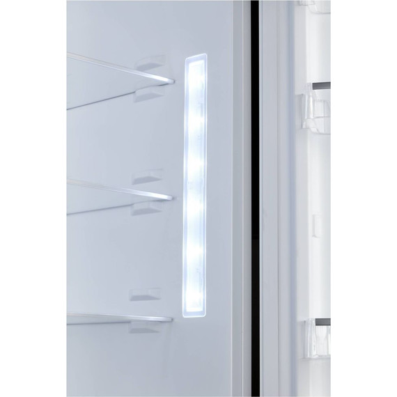 Двухкамерный холодильник Korting KNFC 62370 GB (бежевое стекло) - фото 6