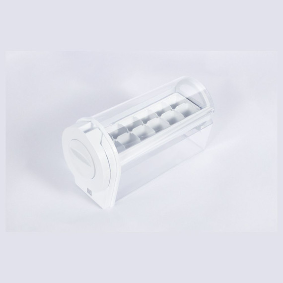 Холодильник Side by Side Korting KNFS 93535 GW (белое стекло) - фото 6