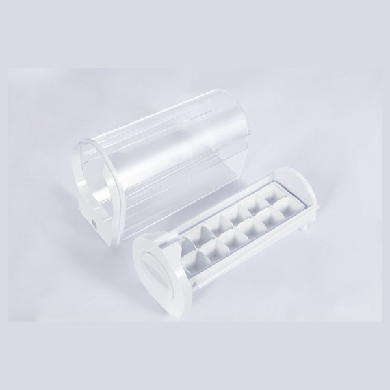 Холодильник Side by Side Korting KNFS 93535 GW (белое стекло) - фото 7