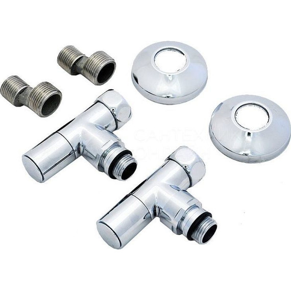 Вентиль запорный угловой Тругор 3/4"-1/2"(КР) (цена указана за пару) 00-00036570 - фото 