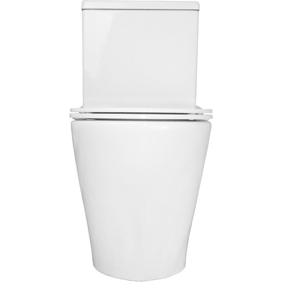 Унитаз-компакт безободковый Azario Flin AZ-1363C с тонкой крышкой микролифт - фото 11