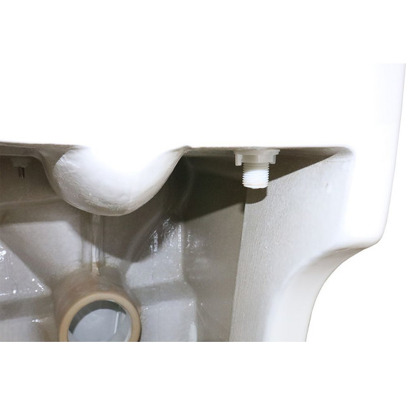 Унитаз-моноблок безободковый Azario Scala AZ-8101 с тонкой крышкой микролифт (система смыва торнадо) - фото 14