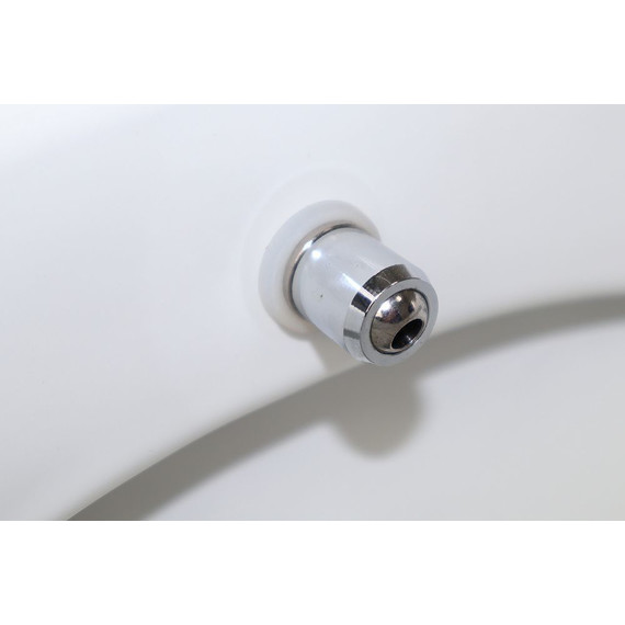 Унитаз-моноблок безободковый с функцией биде Azario Sente AZ-8614B с тонкой крышкой микролифт - фото 6