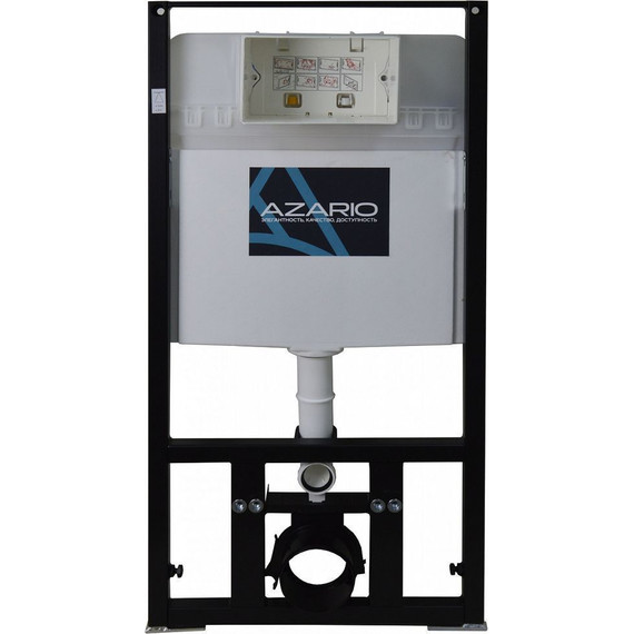 Инсталляция для подвесного унитаза Azario AZ-8010-1000 (кнопка смыва золото AZ-8200-0091/AZ-P58-0160) - фото 2