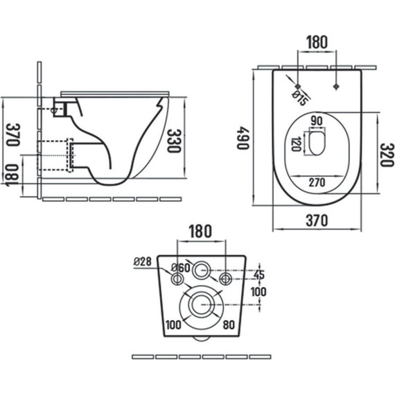 Унитаз подвесной безободковый Vincea Globo VT1-14SMC с тонкой крышкой микролифт, капучино матовый, Цвет производителя: бежевый - фото 10