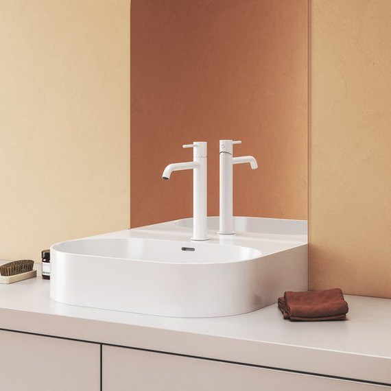 Смеситель для раковины Ravak ES 014.10WV X070390, белый вельвет - фото 2