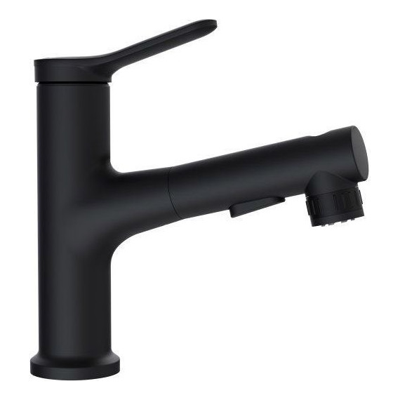 Смеситель для раковины BelBagno BB-LVMD-NERO-W0, чёрный матовый, Цвет производителя: чёрный матовый - фото 