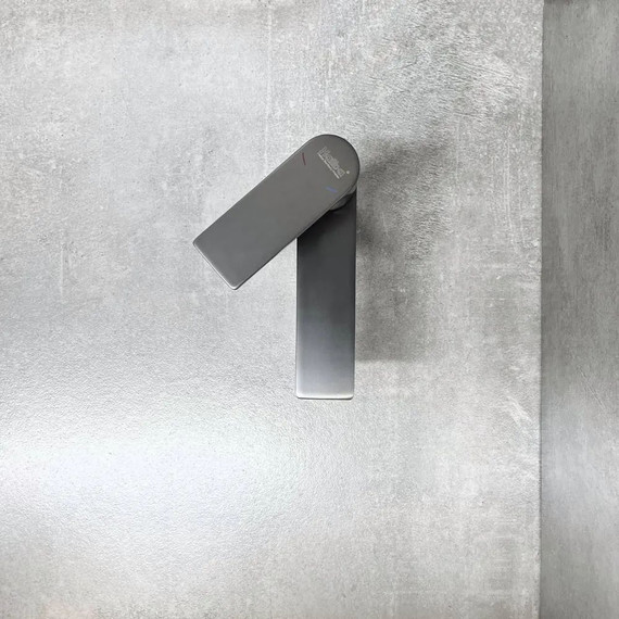 Смеситель для раковины Haiba HB10639-3, графит - фото 4