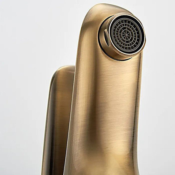 Смеситель для раковины Ledeme L1048C, бронза - фото 4