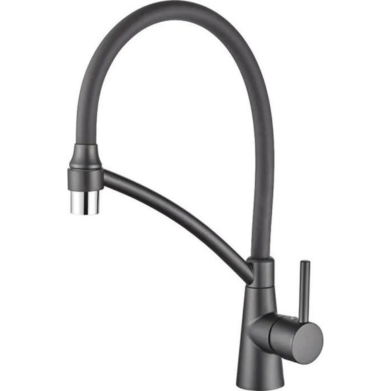 Смеситель для кухни Ledeme L4399U-12, графит - фото 2