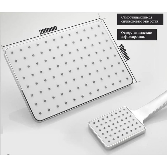 Душевая стойка Haiba HB24639 - фото 9