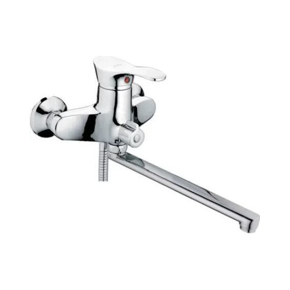 Смеситель для ванны Ledeme L2201 с душевым гарнитуром - фото 