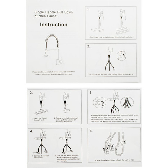 Смеситель для кухни Brimix 8251 - фото 3