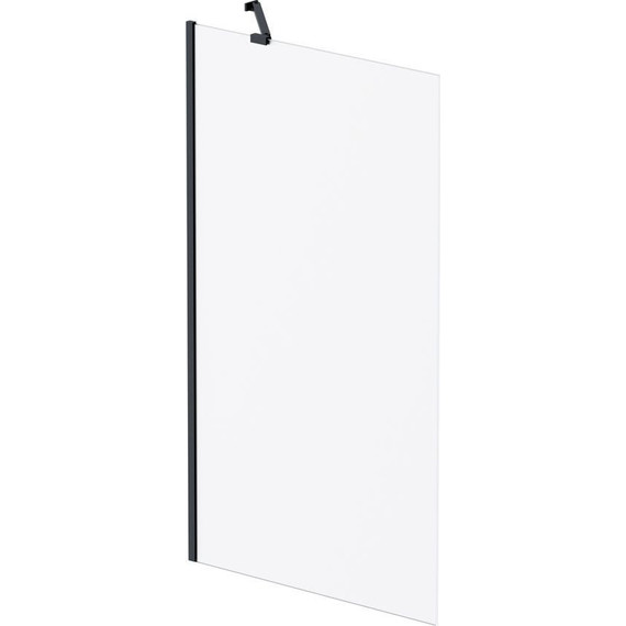 Шторка для ванны Am.Pm Gem 80х140 см W90BS-080-140BM (стекло 8 мм) чёрный/матовое - фото 2