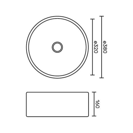 Раковина-чаша Fabia Profi 38 см 383812G (материал нержавеющая сталь) графит - фото 7