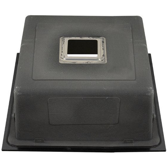 Кухонная мойка Frank Profi 9502 1 мм, чёрное стекло - фото 7