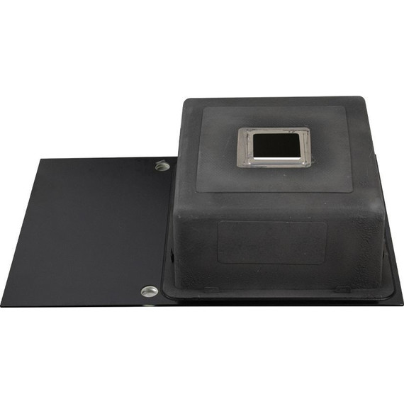 Кухонная мойка Frank Profi 9503 1 мм, чёрное стекло - фото 5