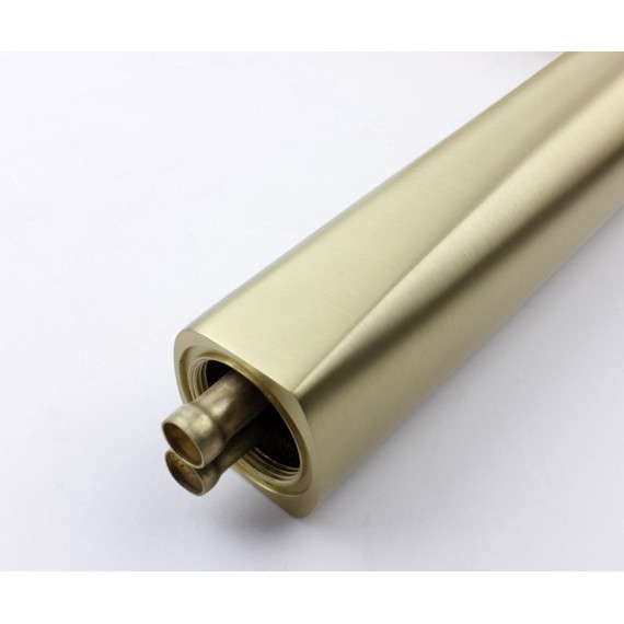 Смеситель для раковины высокий Bronze de Luxe Element EL21GB, матовое золото/черный - фото 4