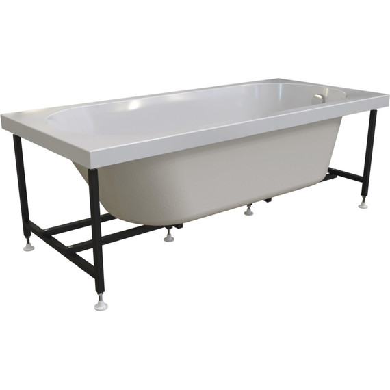 Ванна акриловая Радомир Виктория Лайт 180x70 см (в комплекте каркас), Размер - мм: 1800х700 - фото 5