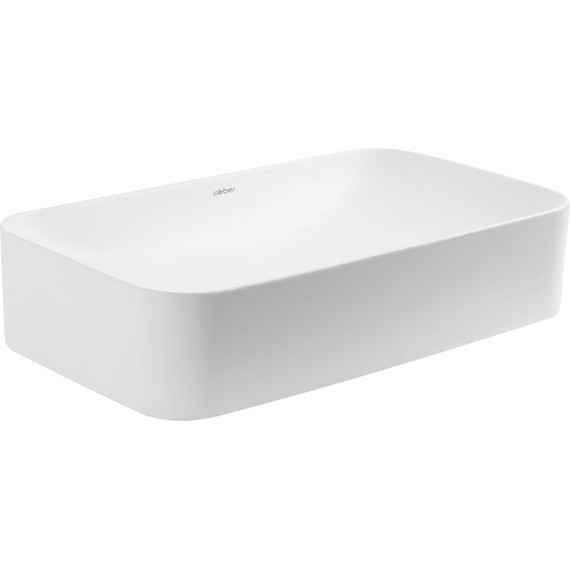 Раковина-чаша Abber Rechteck 60 см AC2204MW, белый матовый - фото 3