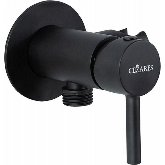 Смеситель для гигиенического душа Cezares CZR-DA1-NOP, чёрный матовый - фото 3