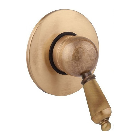 Смеситель для душа Cezares ELITE-DIM-02-M, бронза, Цвет производителя: бронза - фото 